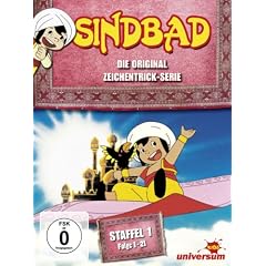 Sindbad - Die Original Zeichentrick-Serie, Staffel 1, Folge 01-21 [3 DVDs]
