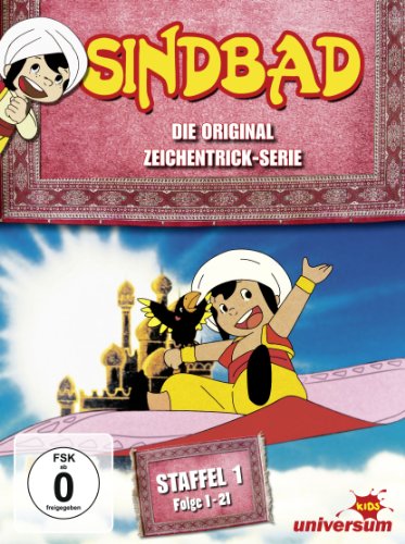 Sindbad - Die Original Zeichentrick-Serie, Staffel 1, Folge 01-21 [3 DVDs]