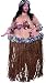 Luau Larry Fat Hula Girl Costume