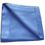 Pure Cashmere Baby Blanket Blue 3 Ply by The Pashmina Store