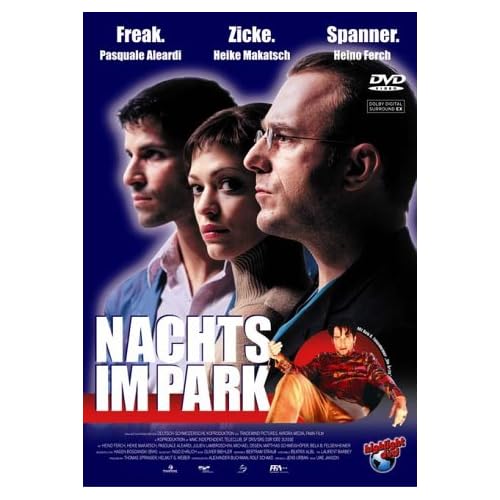DVD Cover Kinofilm Nachts im Park. Heino Ferch - Dr. Steffen Hennings