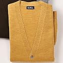 Italian Cashwool\reg; Merino Wool Cardigan Vest