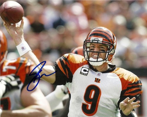 CARSON PALMER CINCINNATI BENGALS,USC TROJANS,HEISMAN,FOOTBALL,SIGNED,AUTOGRAPHED 8X10,PHOTO,COA WITH PROOF,PIC