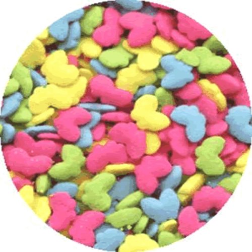 Butterflies Cake Decorations - Assorted Colors BUTTERFLY (Bright Pastels) EDIBLE Candy... by Lucks