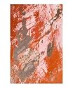 Red Sweep Abstract Photographic Poster Print by Linda Armstrong, 20x24