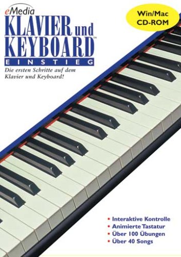 eMedia Klavier & Keyboard Einstieg. CD-ROM für Windows XP/ME/2000/NT/98//95 und Macintosh
