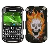 Blackberry Bold 9930/9930 Protector Case Phone Cover - Blaze Skull