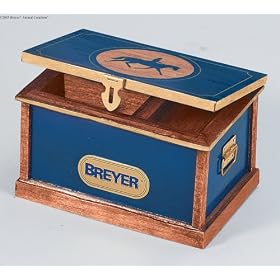 Deluxe Dressage Tack Box - Blue by Breyer