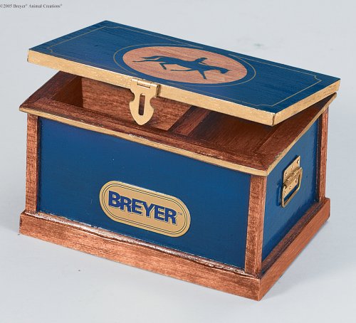Childrens Toyshop  Toys : Deluxe Dressage Tack Box - Blue 