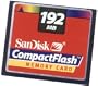SanDisk 192 MB CompactFlash Card (SDCFB-192-455)