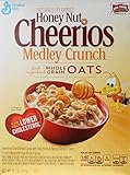 General Mills Cereals Honey Nut Cheerios Medley Crunch, 13.1 Ounce