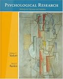 Psychological Research: Methods for Discovery and Validation
