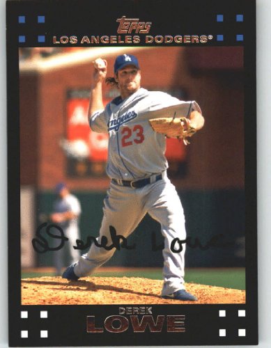 2007 Topps #526 Derek Lowe - Los Angeles Dodgers (Baseball Cards)