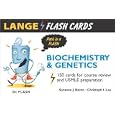 Lange FlashCards: Biochemistry and Genetics (Lange Flash Cards) by  Suzanne Baron and Christoph Lee
