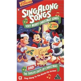Sing Along Songs - Very Merry Christmas Songs / The Twelve Days Of Christmas (Disney) [VHS]