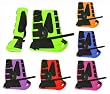 SHOWMAN Neoprene Splint Bell Boot COMBO BOOTS SHOWMAN Neoprene Splint Bell Boot COMBO BOOTS