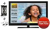 Changhong LED-Set (TV+Kabel+Halterung) 56 cm (22 Zoll) “EF22F898SD” | FullHD, DVB-T/-C/-S2, HDMI, PVR