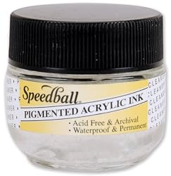 12 ml (1/2-oz ) Pen Cleaner Speedball Pigment Acrylic Ink