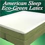 American Sleep Eco-Green Latex Mattress - King