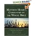 Matthew Henry's Commentary on the Whole Bible: Complete and Unabridged in One Volume