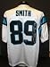 Steve Smith Autographed/Hand Signed Carolina Panthers Authentic White Jersey