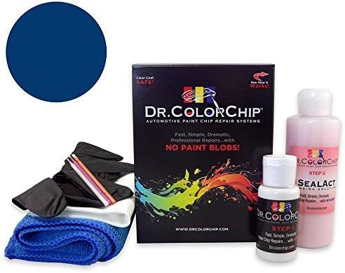 Dr. ColorChip Land-Rover All Models Automobile Paint - Marine Blue RTC4043A - Road Rash Kit