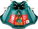 Jack-Post Oasis Christmas Tree Stand, for Trees Up to 10-Feet, 1.5-Gallon Water Capacity