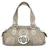 Xhilaration Large Satchel - Tan/ Natural