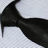 Man necktie:P5172 Designer Fashion Gift Necktie Black Ties Set Other Neck Tie for Men Woven Pure Silk Mens Neckwear Neck Tie Set