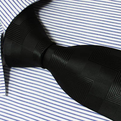P5172 Designer Fashion Gift Necktie Black Ties Set Other Neck Tie for Men Woven Pure Silk Mens Neckwear Neck Tie Set