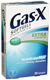 Search : Gas-X Extra Stength, 20-Count Softgels (Pack of 3)