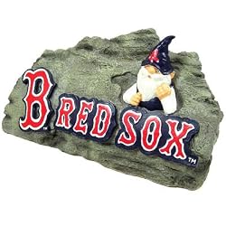 BOSTON RED SOX OFFICIAL GARDEN GNOME STANDING STONE