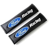 Stanniz(TM) Ford Racing Embroidered Seat Belt Shoulder Cushion Cover Pad