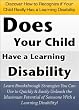 Does Your Child Have a Learning Disability?