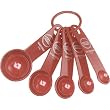 KitchenAid 5-Piece Measuring Spoon Set, Red