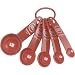 KitchenAid 5-Piece Measuring Spoon Set, Red