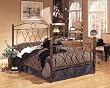 Cimarron "Brushed Copper" King Size Headboard or Footboard By Powell Furniture