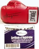 Joe Frazier Signed Red Everlast Boxing Glove