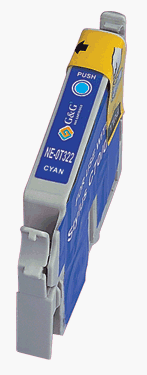 Epson Stylus C82/ CX5200 - Brand New Cyan Replacement Ink Cartridge OEM Reference #T042220