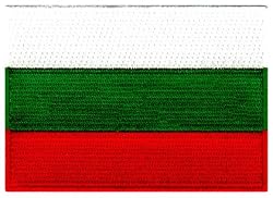 Bulgaria Flag Embroidered Patch Bulgarian Iron-On National Emblem