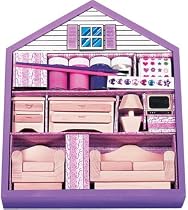 Decorate Your Own Dollhouse Furniture - Living Room 6-piece Set