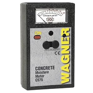 Wagner C575 Proline 0%-20% Pinless Analog Concrete Moisture Meter by 