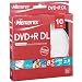 Memorex DVD+R DL 10-pk.