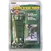 Prime PBTN0006 Outdoor Power Stake with 3-Outlets Sliding Outlet Covers On/Off Switch 6-Feet Cord and Timer Function, Green
