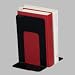Office Products : UNV54055 - Standard Deluxe Metal Bookends