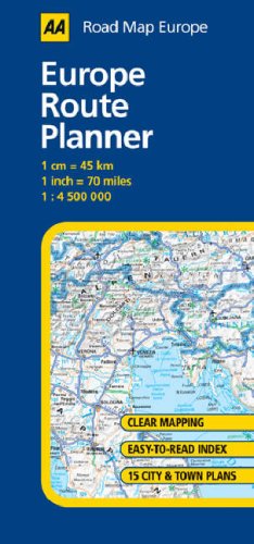 Buy Europe Route Planner (AA Road Map Europe) online at Discounted New and Used prices. Delivered to your door with City Travel Guides.com