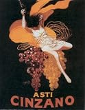 Cappiello Asti Cinzano Liquor Wine Ad Art Poster Print - 16 X 20
