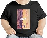 New York Landscape オーガニックベビーTシャツ 12 - 18 Months