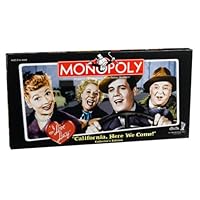 I Love Lucy California Here we Come Monopoly