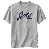 T-Shirt Heather Gray  Golf More Than  Sports